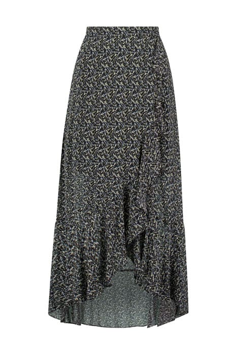 GIRLS TESS SKIRT BLUE WATER PRINT 1