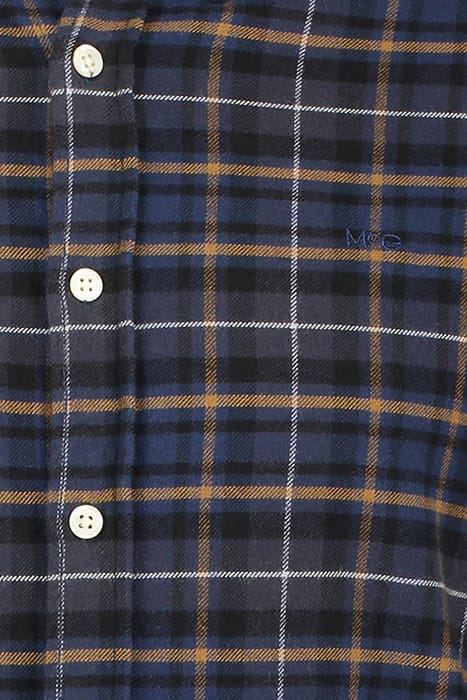 MCG RF PLAID CHECK SHIRT NIGHT BLUE 3
