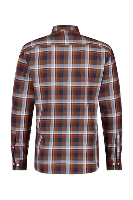 MCG RF ORANGE CHECK SHIRT SQUASH ORANGE 2