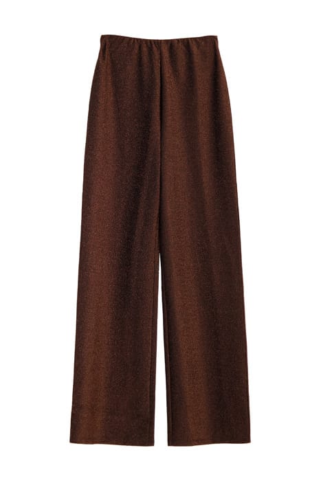 BRUINE GLITTER STRAIGHT FIT BROEK BRONZE BRONZE 1