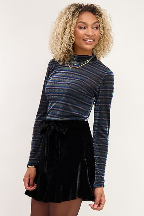 BLAUWE COLTRUI MET STREPEN BLUE BLUE 4