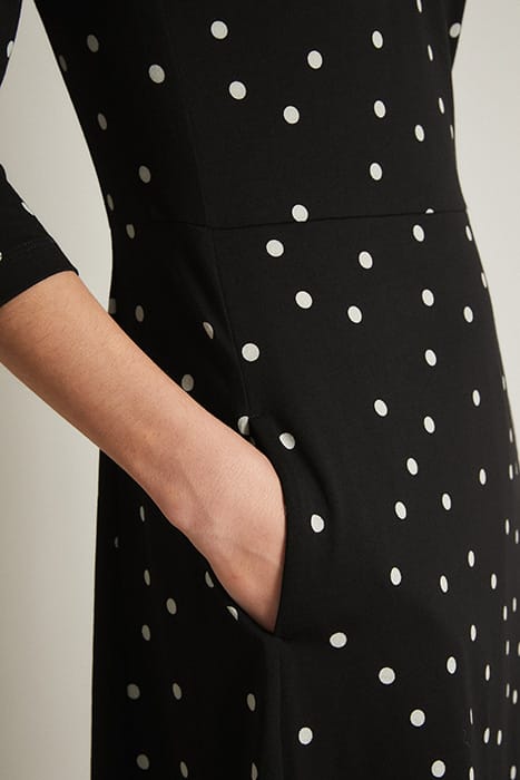 ETUIKLEID PRETTY DOTS BLACK / OFFWHITE 4