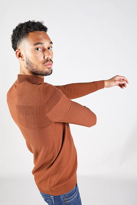 KNITWEAR RUSTY BROWN 4