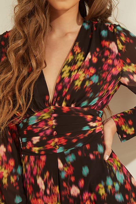 LS EMILIANA ROMPER BLURRED FLORAL PRINT BLURRED FLORAL PRINT 4