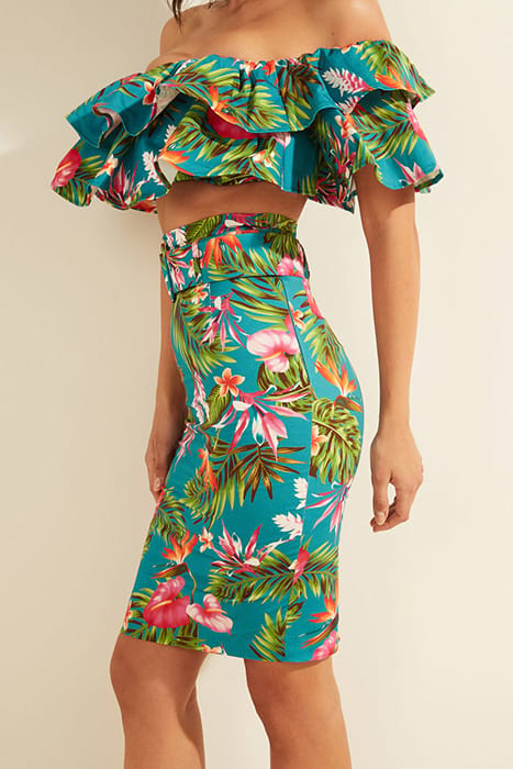 NURAL SKIRT ANTHURIUM JUNGLE BLU ANTHURIUM JUNGLE BLU 5