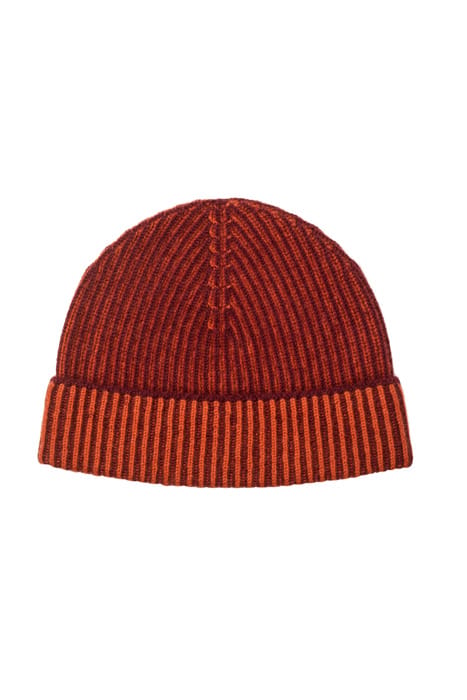 100% CASHMERE HAT BORDEAUX/ALHAMBRA 1