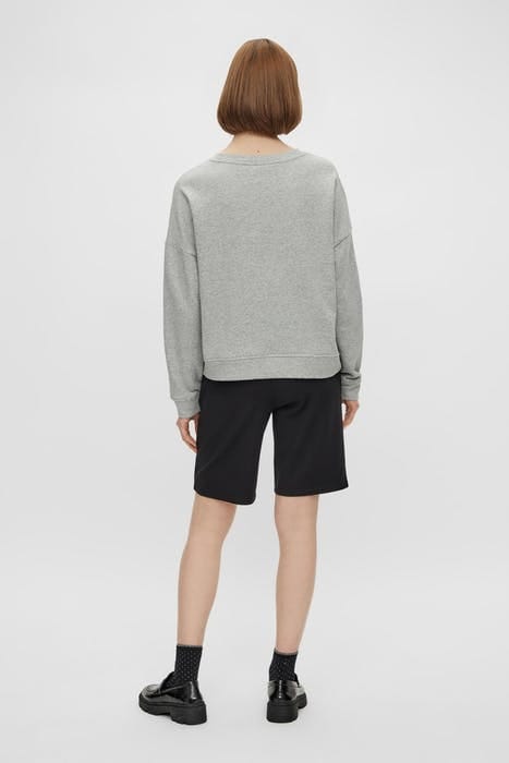 PCCHILLI SUMMER LS SWEAT D2D LIGHT GREY MELANGE 3