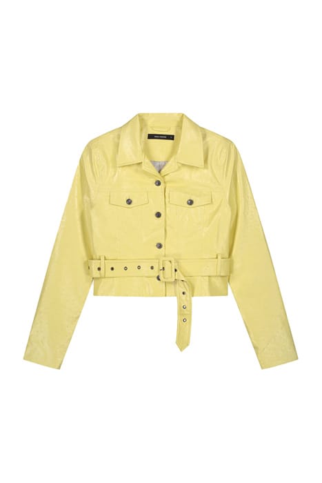 YELLOW OSTRICH KALAT BLAZER 3