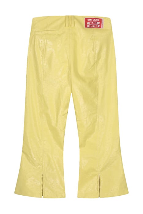 YELLOW OSTRICH KIRA PANTS 4