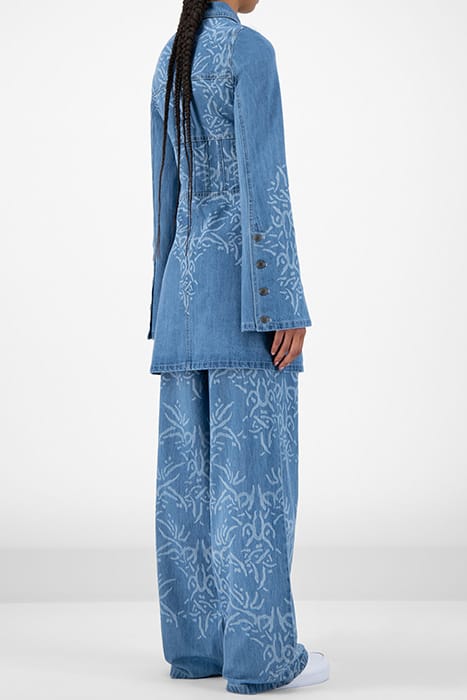 LIGHT LAZERED DENIM JAWARE JACKET 2