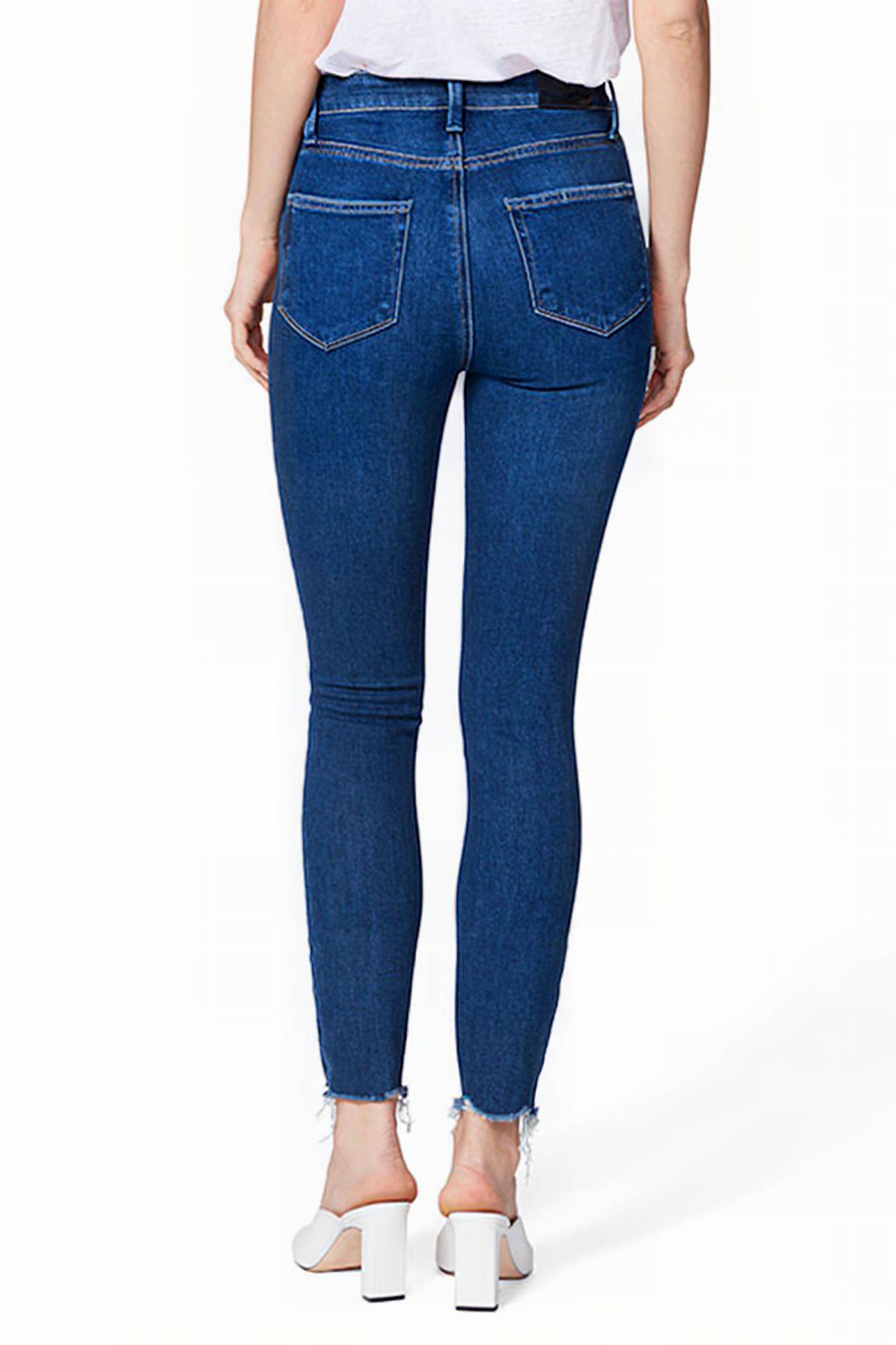 MARGOT ANKLE ACOUSTIC DISTRESSED TUNED HEM 2