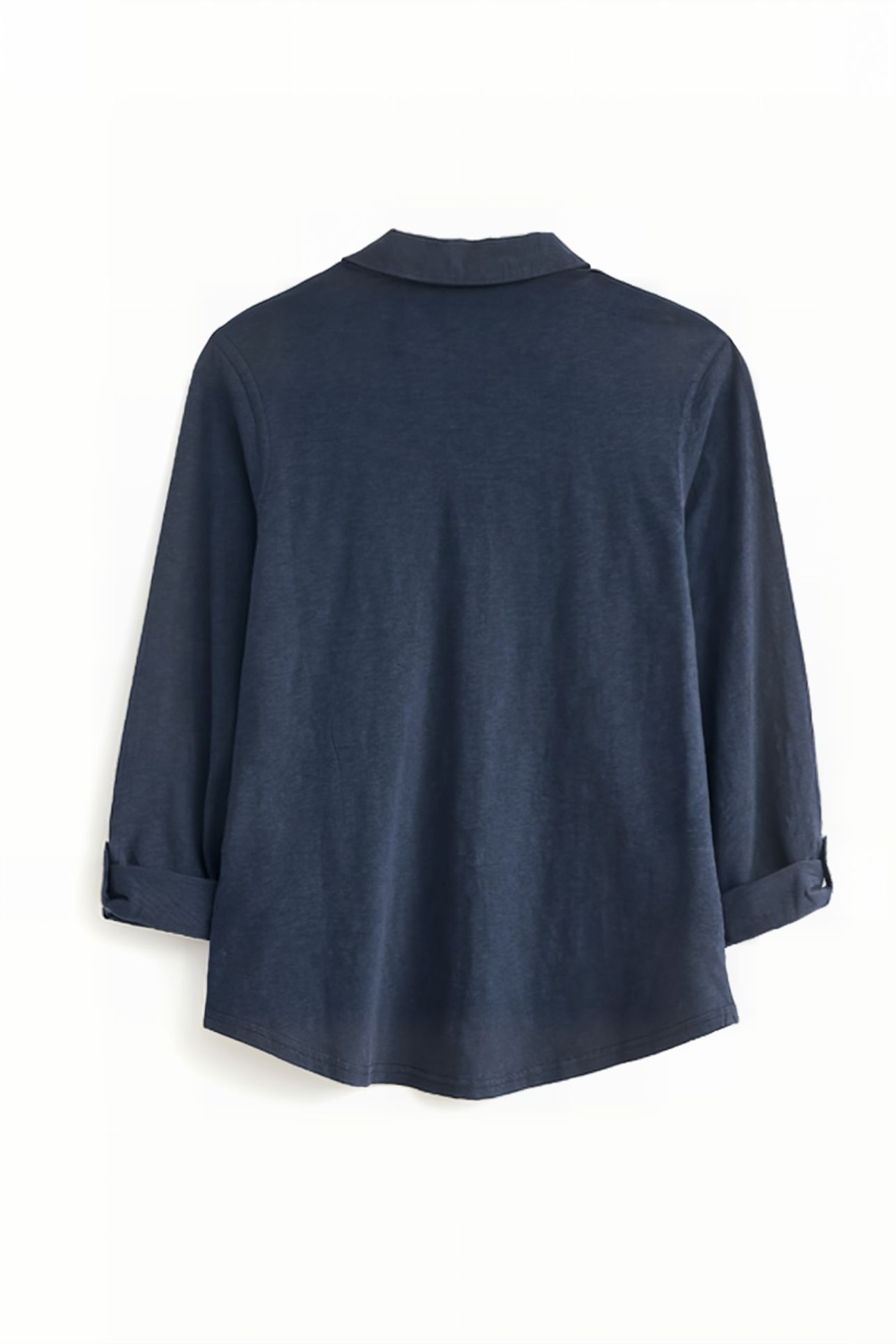 ANNIE PRINTED JERSEY SHIRT FRENCH NAVY 6