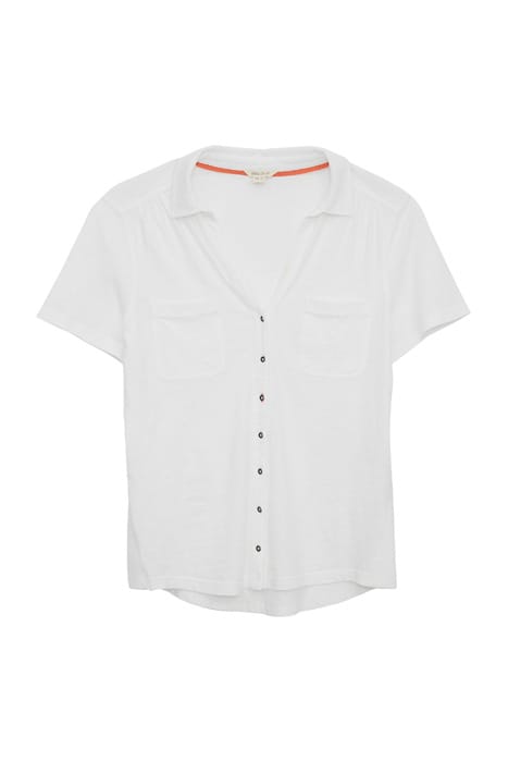 PENNY POCKET JERSEY SHIRT BRILLIANT WHITE 3
