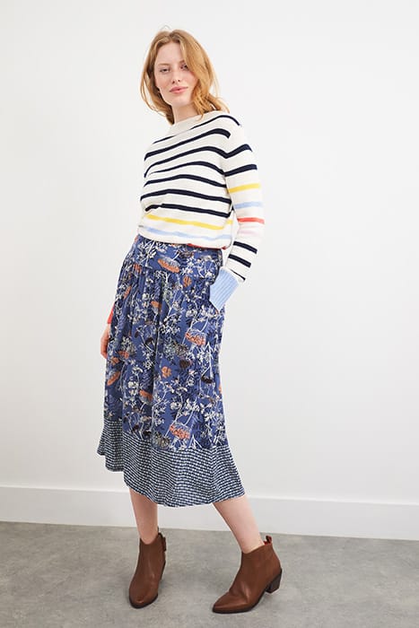 ETA SKIRT NAVY MULTI 2