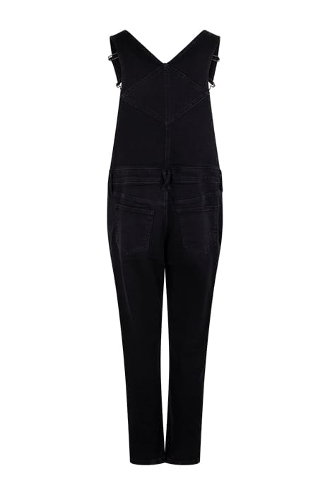 ISABELLE DUNGAREE WASHED BLK 2