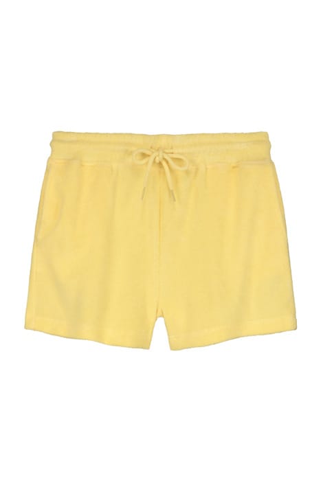 GIRLS MAUI TOWELING SHORT PINA COLADA YELLOW 1