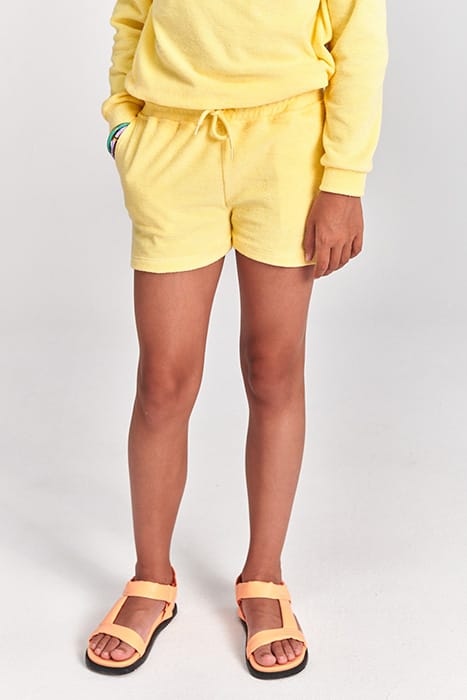 GIRLS MAUI TOWELING SHORT PINA COLADA YELLOW 3
