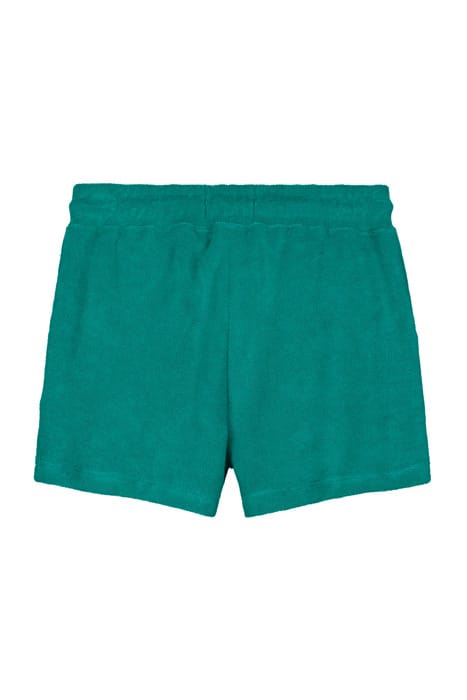 GIRLS MAUI TOWELING SHORT TROPIC GREEN 2