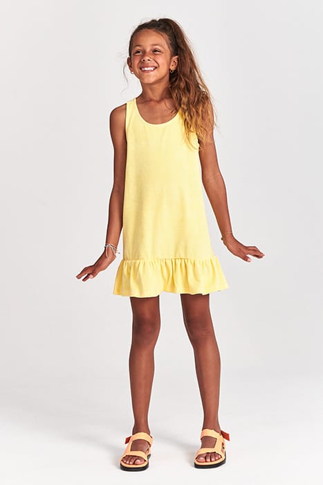 GIRLS ROME DRESS PINA COLADA YELLOW 5