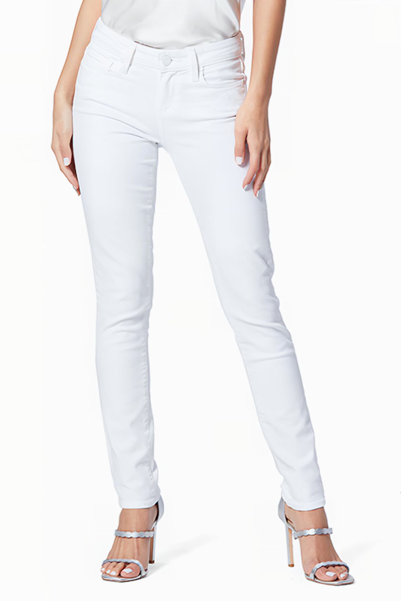 SKYLINE ANKLE PEG CRISP WHITE 1