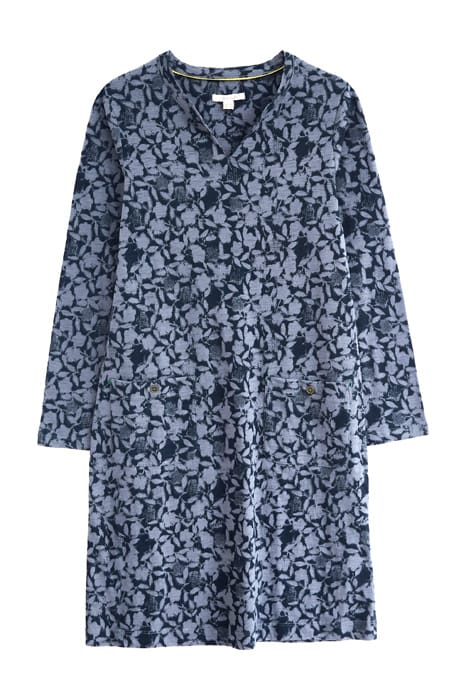 BEA FAIRTRADE DRESS NAVY MULTI 1