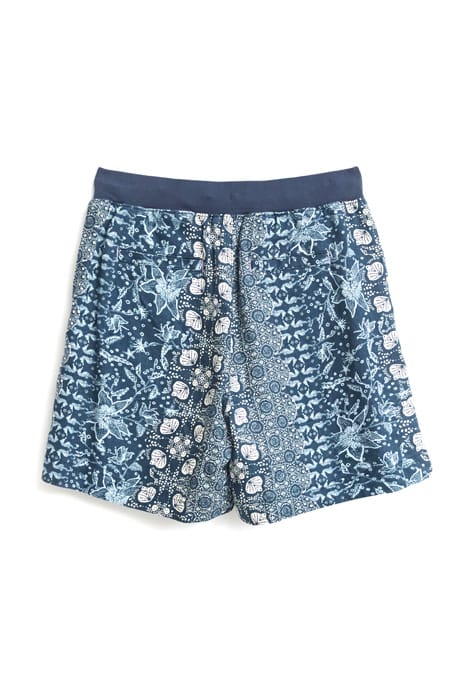 EFFIE LINEN SHORTS BLUE 6