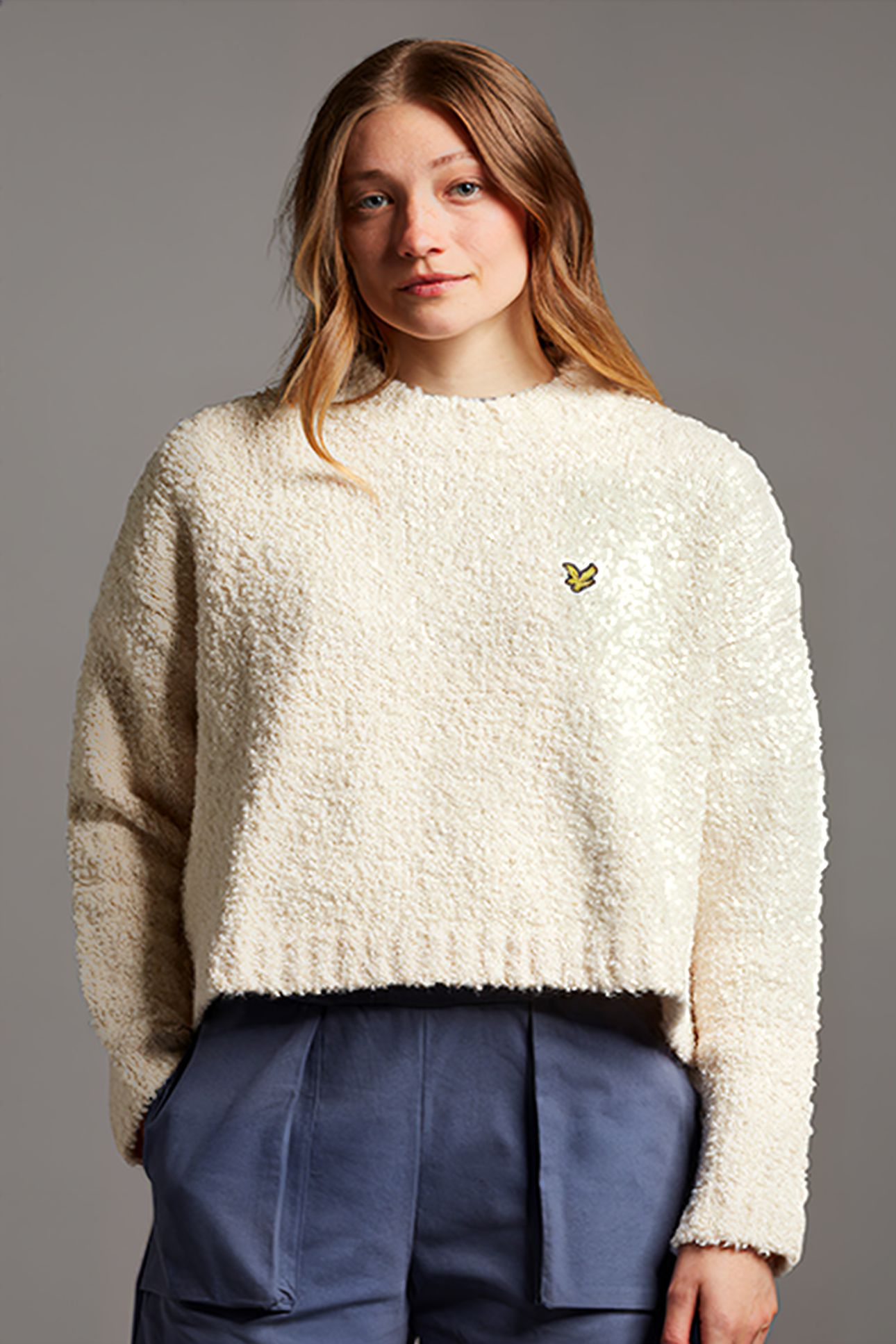 BOUCLE JUMPER VANILLA 1
