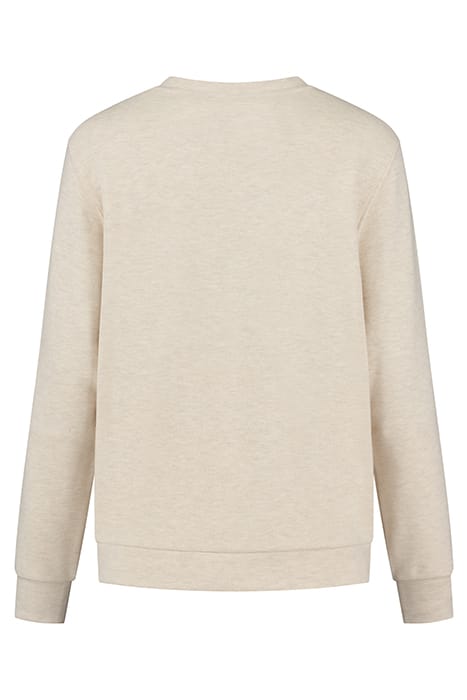 GIRLS MYRA SWEAT BEIGE MELANGE 2