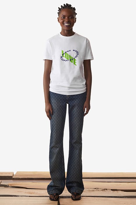 WHITE KIMWHI SLIM T-SHIRT 2