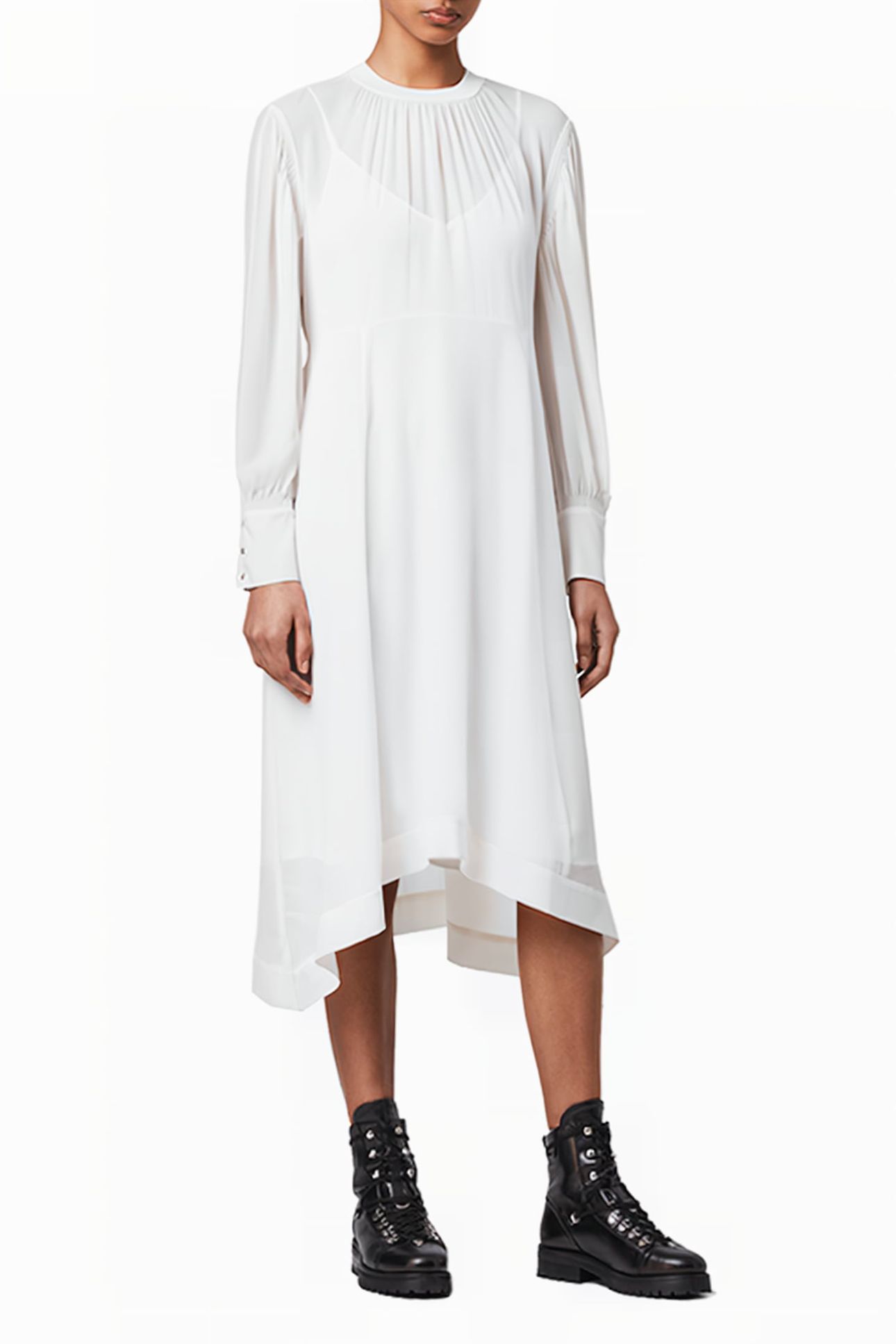 FAYRE DRESS CHALK WHITE 4
