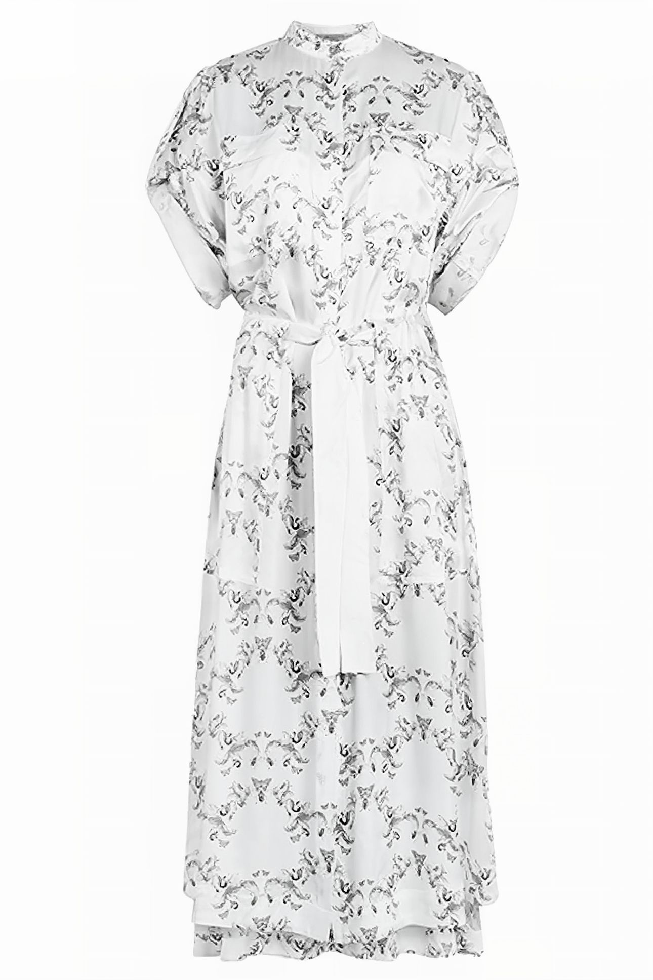 LUCIANA ASSAM DRESS WHITE 3