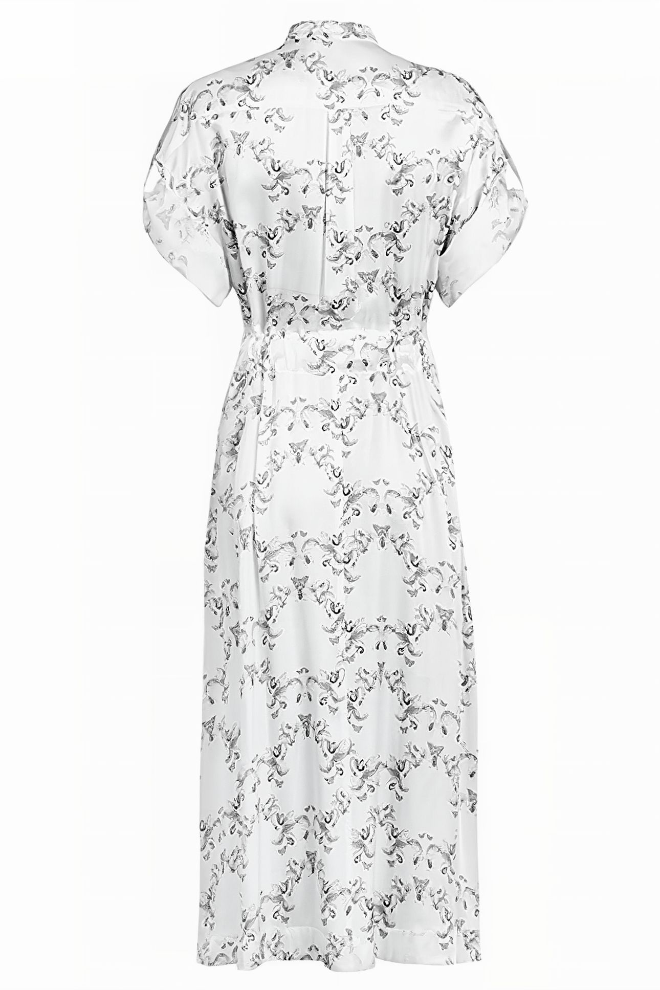 LUCIANA ASSAM DRESS WHITE 4