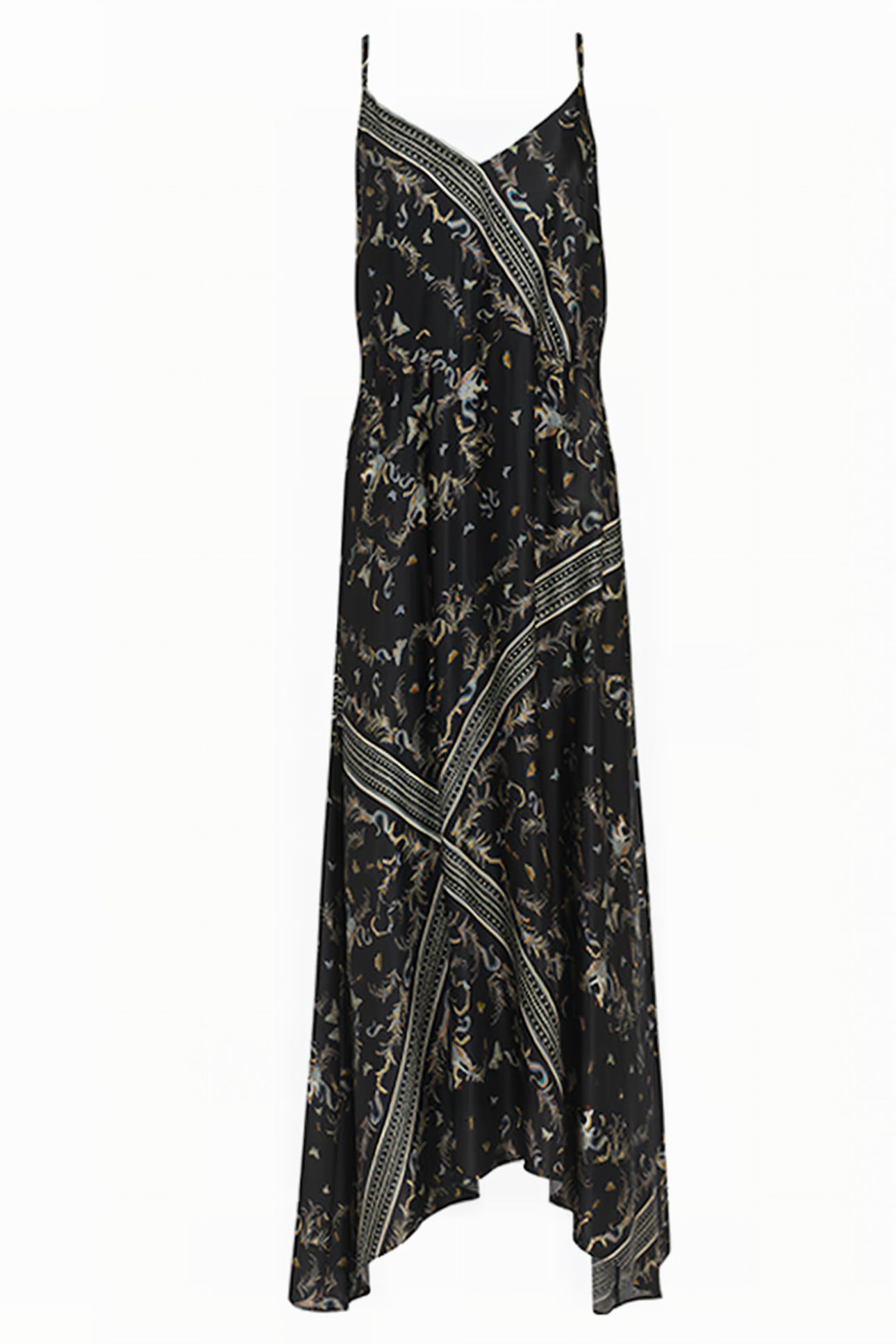 LARISA ASSAM DRESS BLACK 2