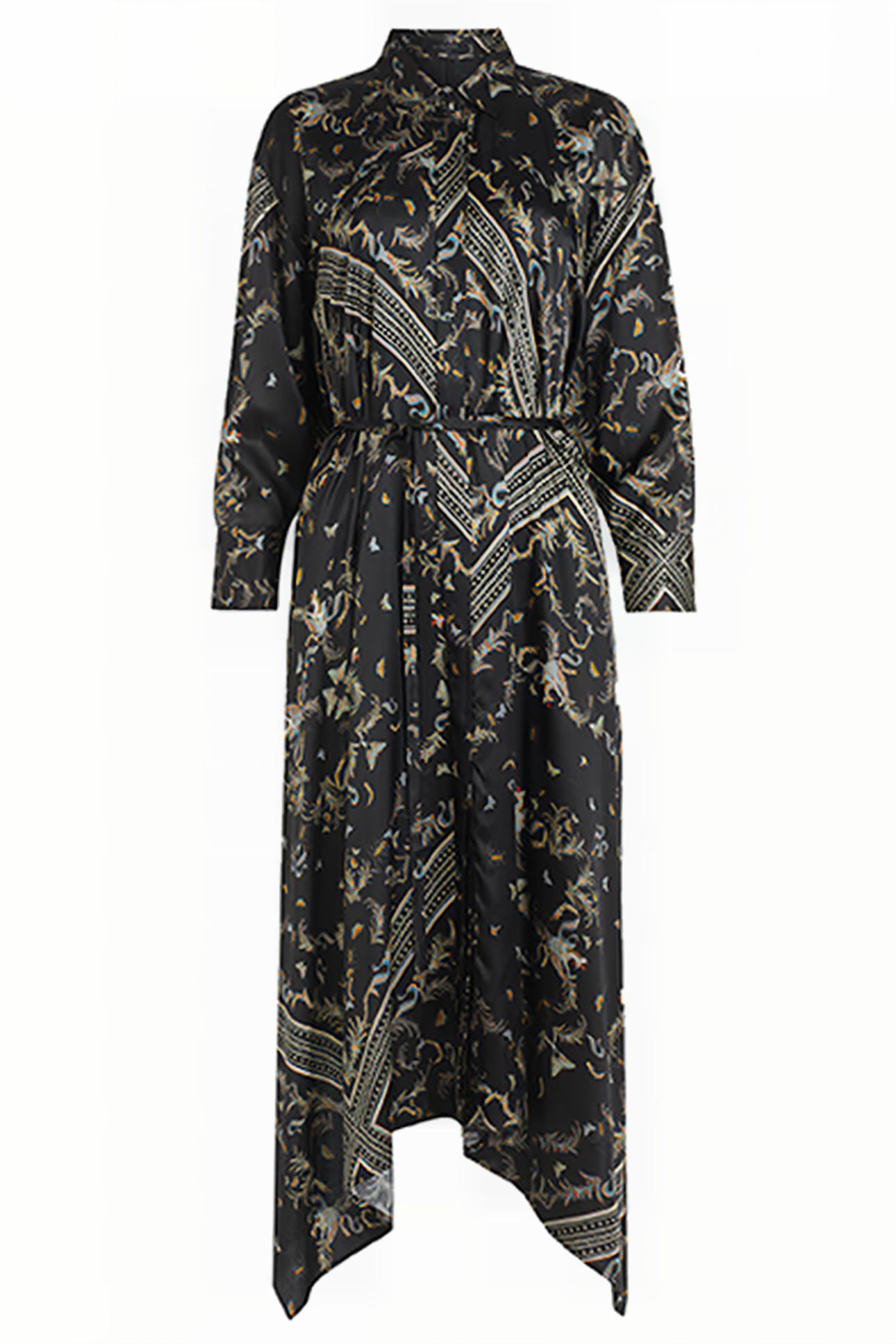 MAIA ASSAM DRESS BLACK 3