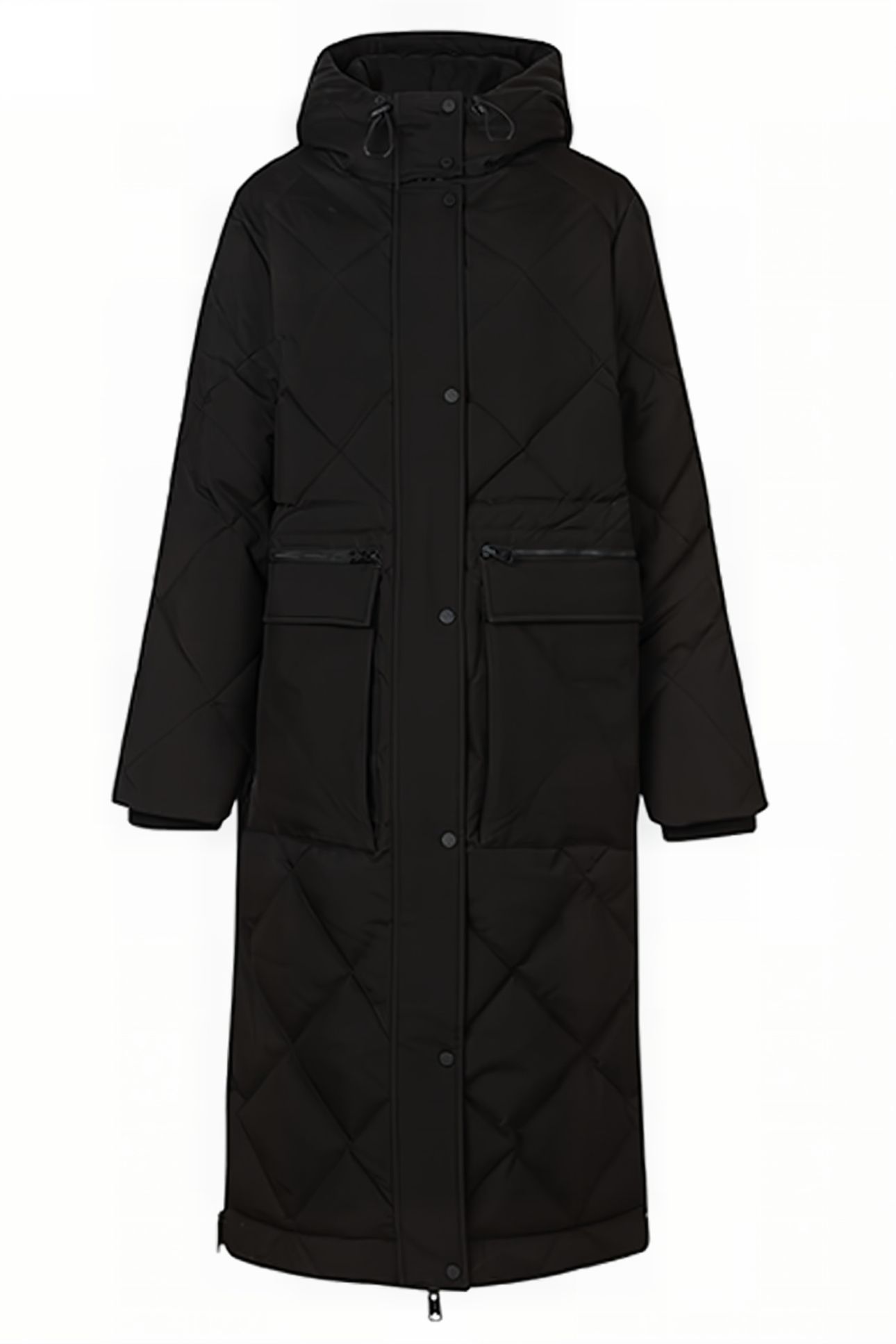 LUCIE PUFFER BLACK 1