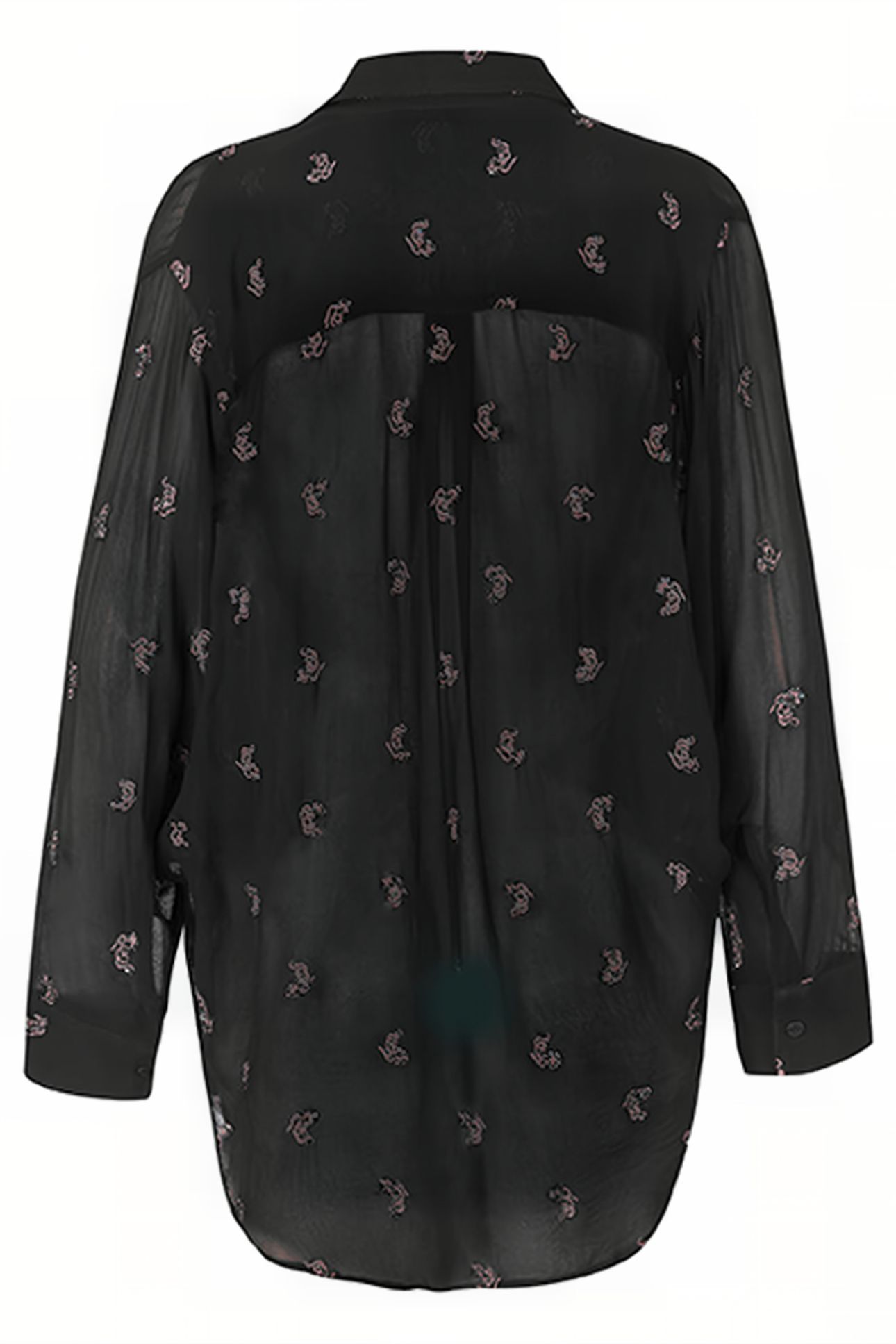 MARIANNA SNAKE SHIRT BLACK 6