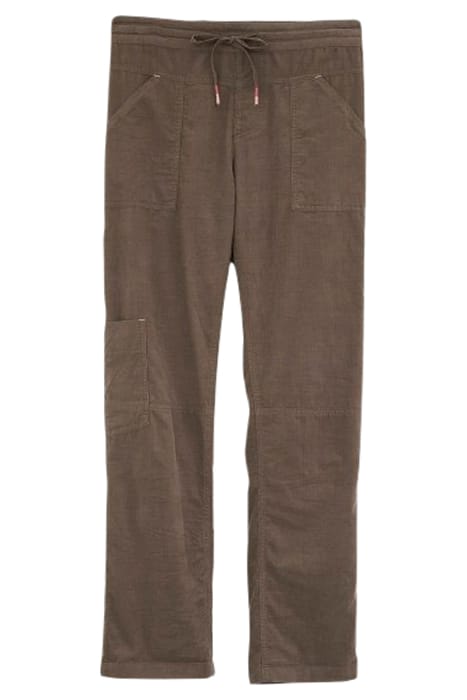 CORD UTILITY TROUSER MID BROWN 1