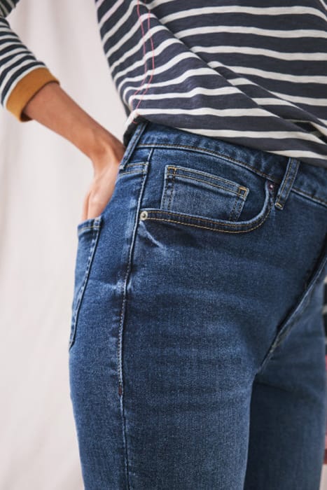 AMELIA SKINNY ANKLE JEAN MID DENIM 4