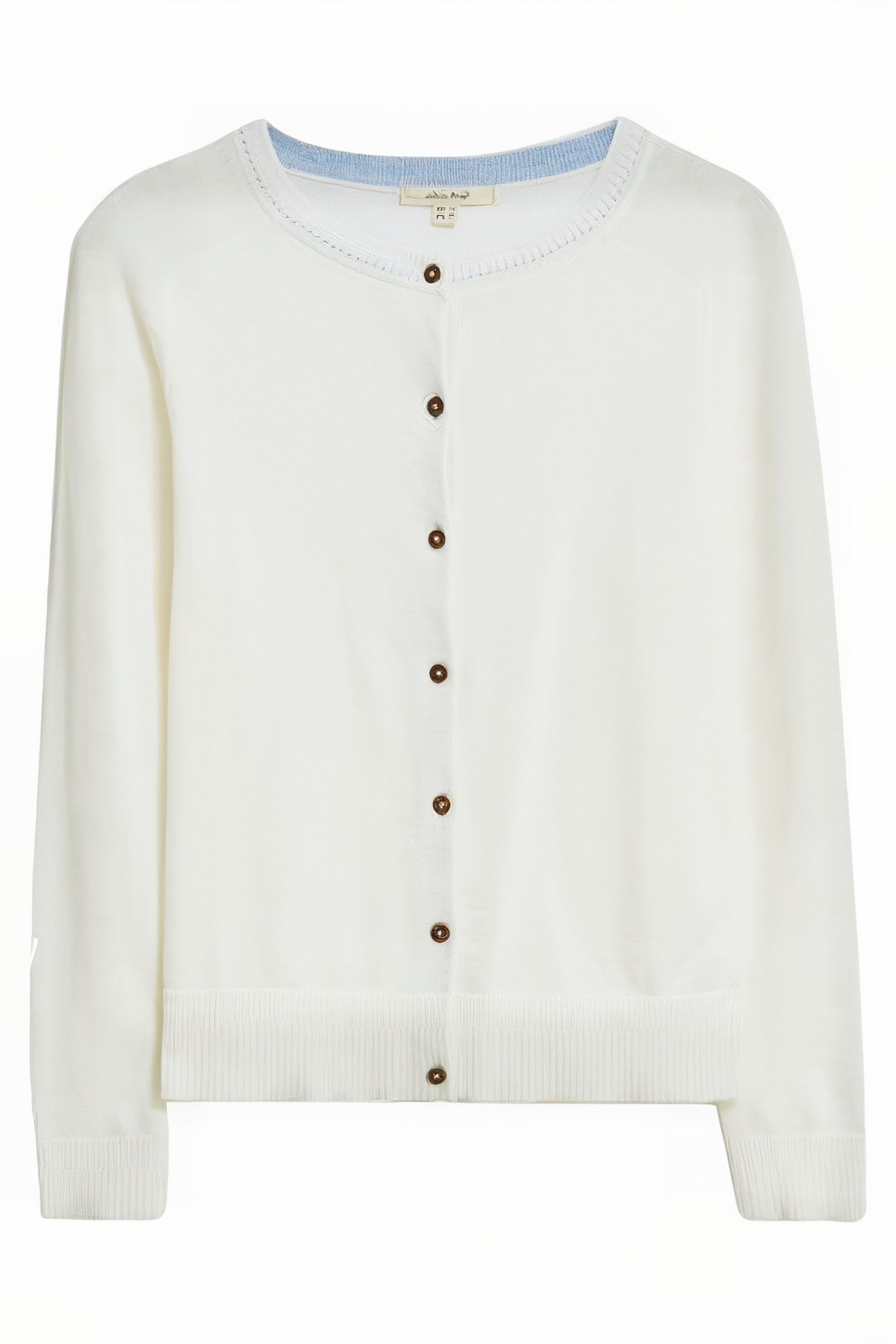 LULU CARDI NAT WHITE 1