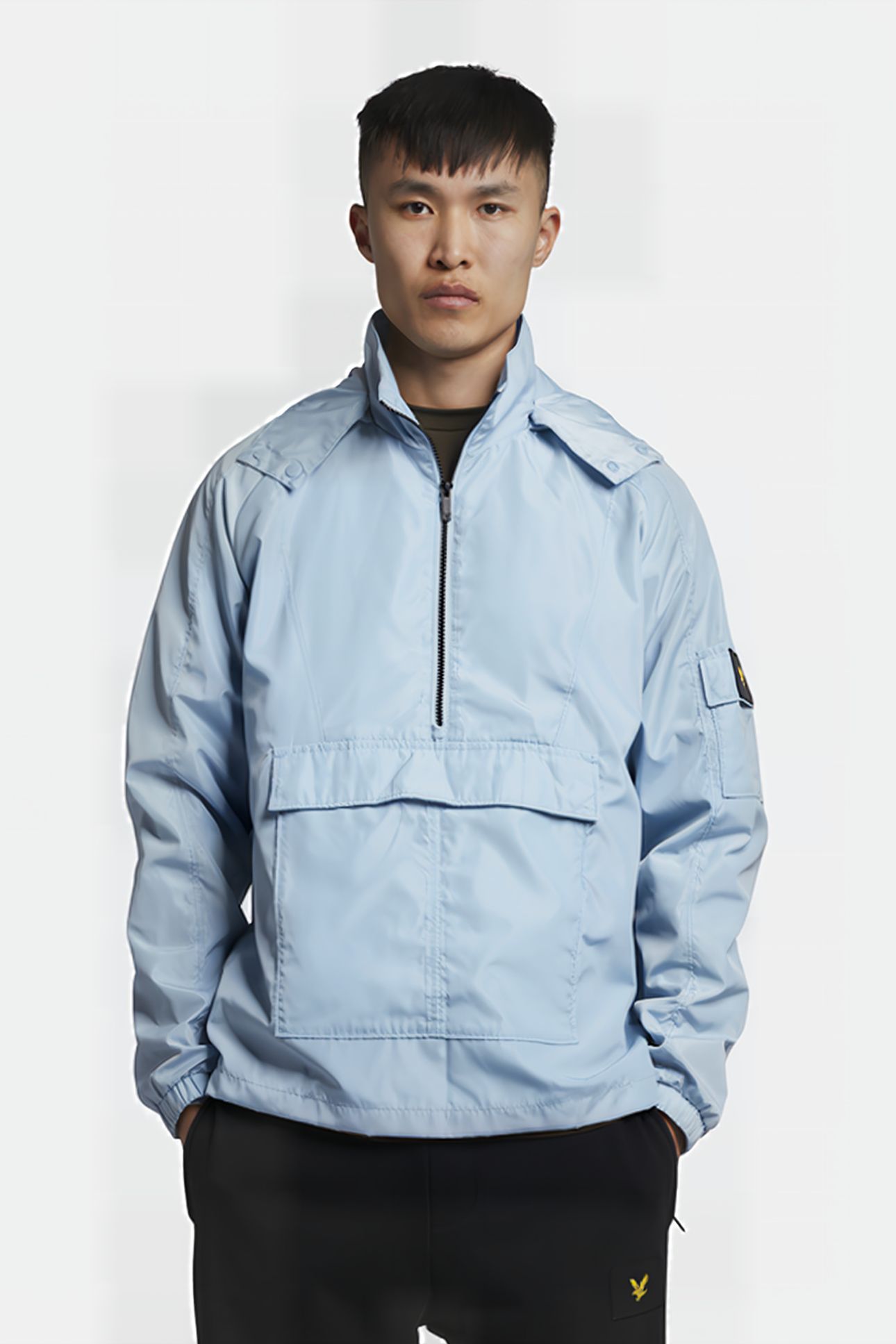 POCKET OVERHEAD JACKET OPAL BLUE 1