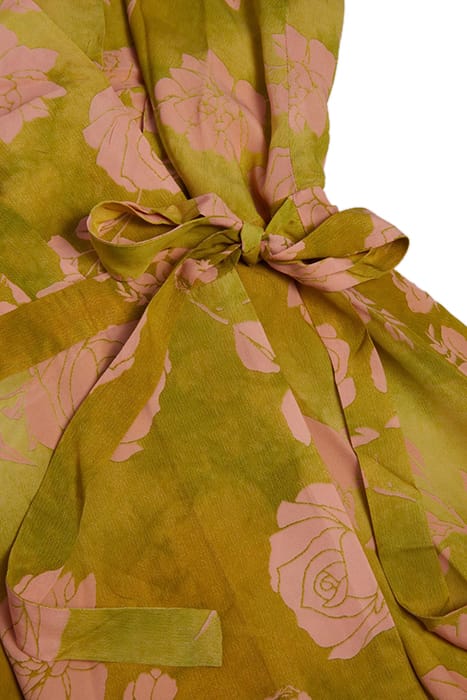 MARCIANO BY GUESS SIERRA SOLID DRESS ROSE ROMANCE GREEN 5