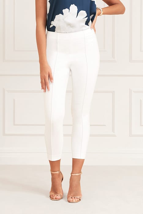 MARCIANO BY GUESS NEW ELLE HIGH WAIST TRUE WHITE SKINNY PANT 1