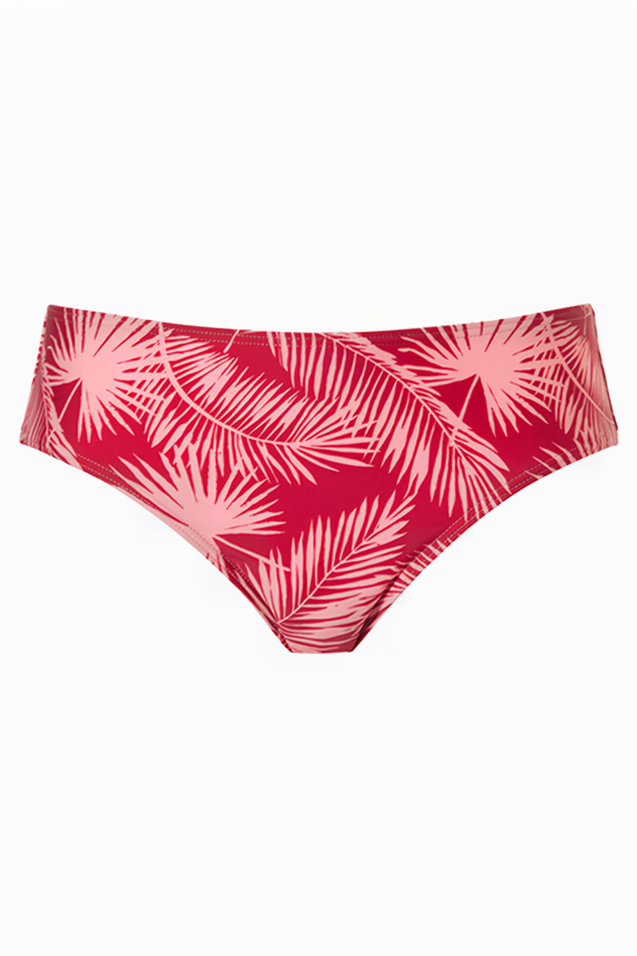 SW BO. BRIEF MID PALM LEAF RED PLUM RED PLUM 1