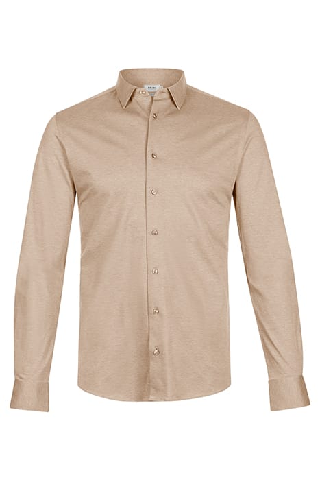 MEN PIQUE SHIRT PABLO LIGHT TAUPE BEIGE 1