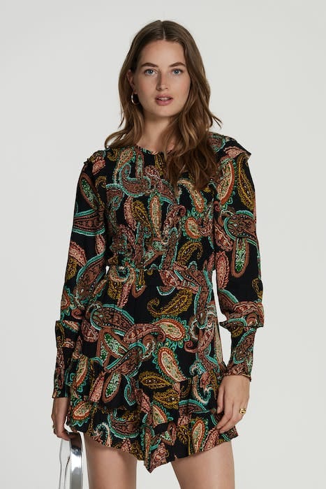 LADIES BOLOGNA SKIRT BATIK PAISLEY 7