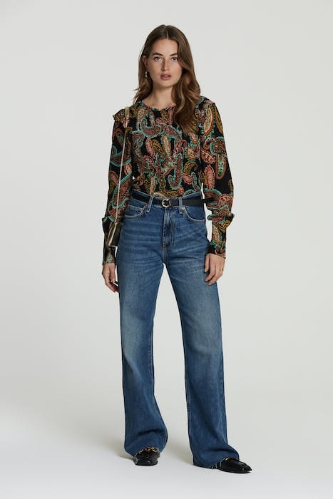 LADIES LONDON BLOUSE BATIK PAISLEY 3