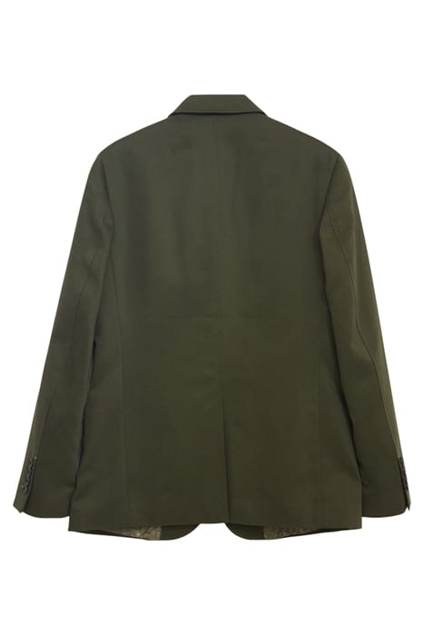 YORK TEXTURE COTTON BLAZER KHAKI GREEN 4