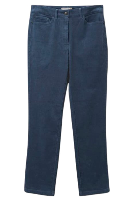 BROOKE STRAIGHT CORD TROUSER BLUE 4