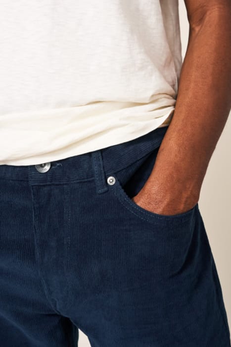 CROSBY CORD TROUSER DARK NAVY 4