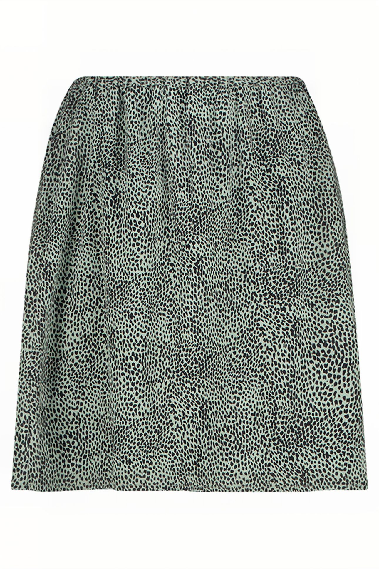 FLEURINE SKIRT GREY GREEN ANIMAL 1